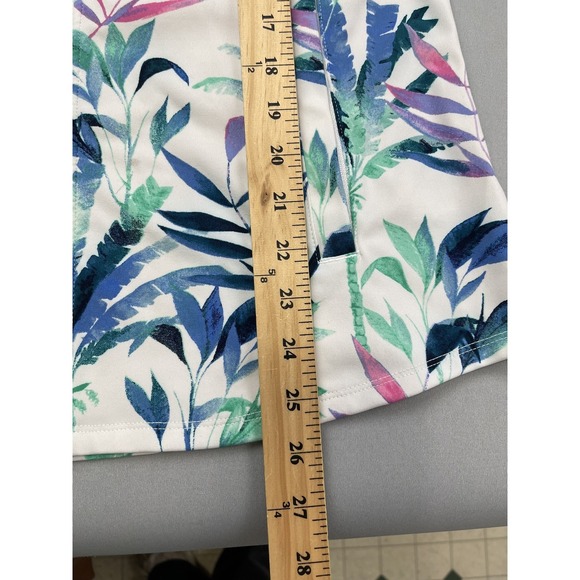 Tommy Bahama Women's L Tennis Full Zip Jacket Tropical Print Athletic - Picture 7 of 11